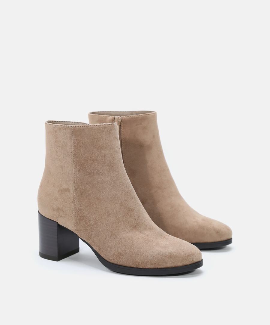 Botins salto liso image number null